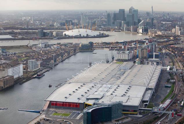 Nenhuma construção foi necessária nas cinco arenas do Complexo Excel para abrigar os Jogos Olímpicos / Foto: Londres 2012 
